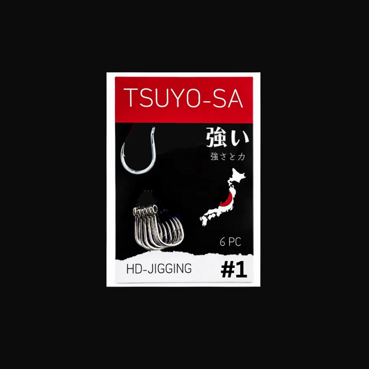 TSUYO-SA HD heavy-duty BKK jigging hooks