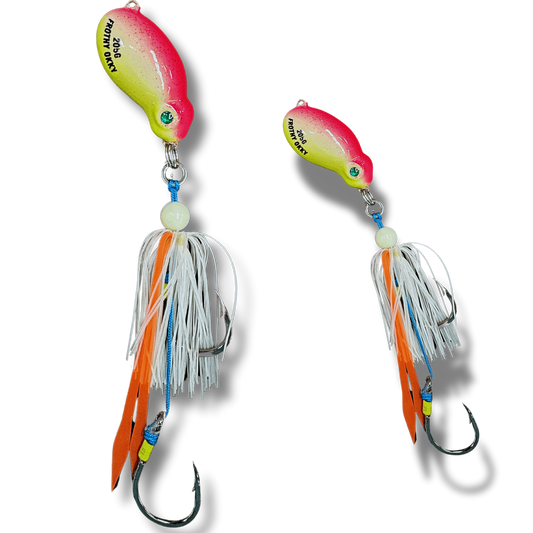 Frothy Okky hybrid jig for snapper, red emperor and coral trout