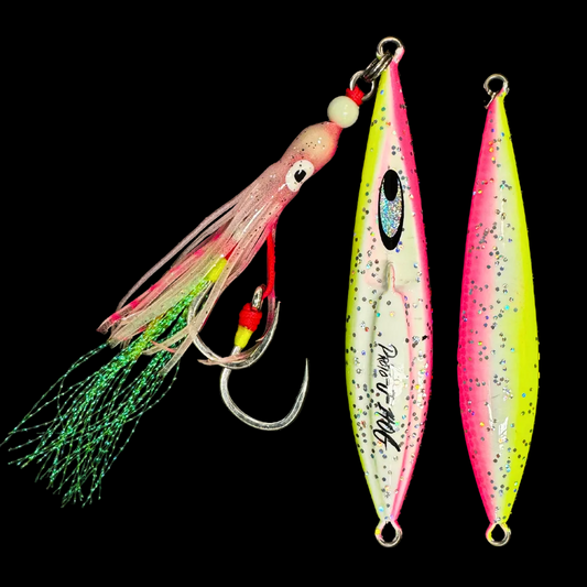 Proto-J slow pitch jig for red emperor, coral trout and kingfish
