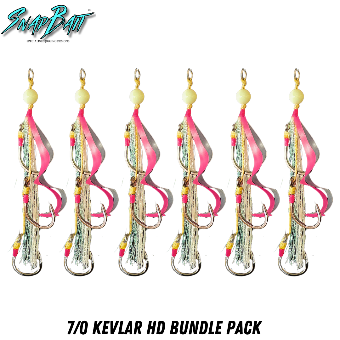 Assist Hook Bundle Packs – BKK Jigging Rigs – Pack Contents – SnapBait Australia