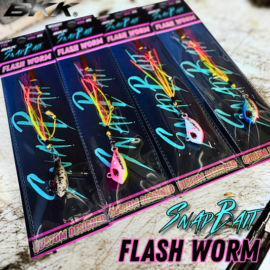 Flash Worm hybrid jig v2 for KG whiting, flathead and bream