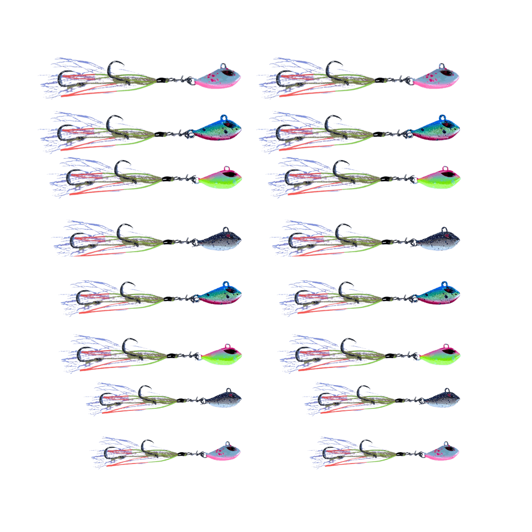 Flash Worm – BIG Bundle – Value Pack for Estuary & Flat Fishing
