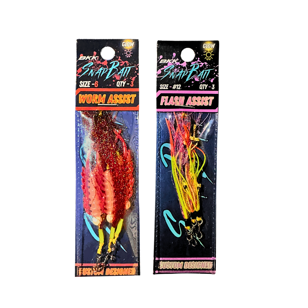 Flash Worm / Blood Worm Assists Hooks