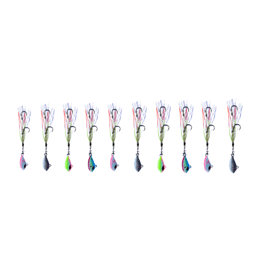 Flash Worm 10 Pack Bundle – High Action Lures for Whiting & Flathead