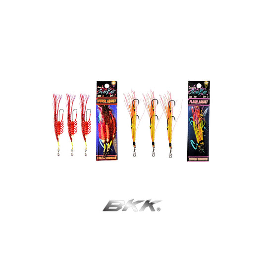 Flash & Blood Worm Assist Hooks – Whiting Rigs