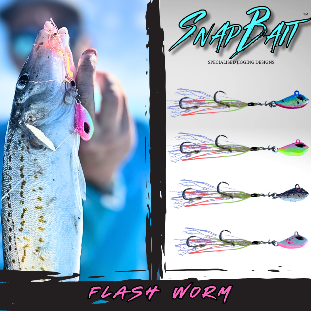 Blood Worm / Flash Worm Jigs