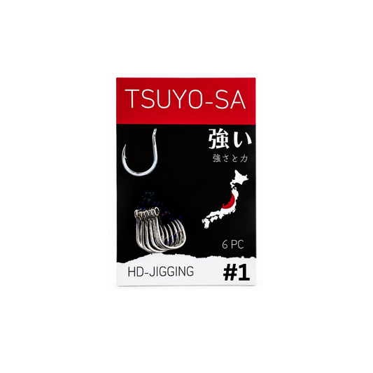 TSUYO-SA HD Jigging Hooks – Heavy-Duty BKK