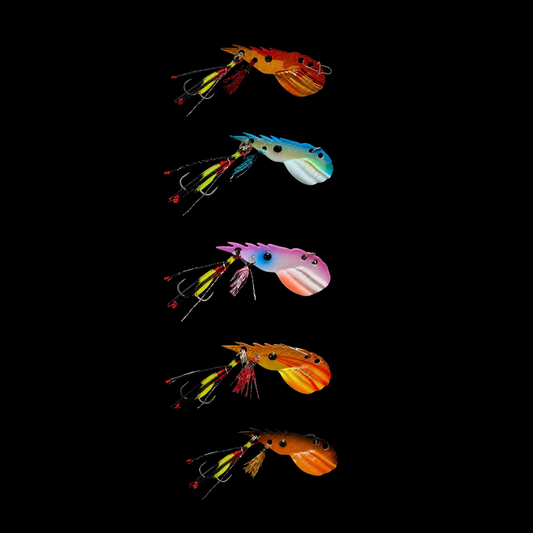 ZeroFG Prawn Vibe 5-Pack – Flathead & Whiting