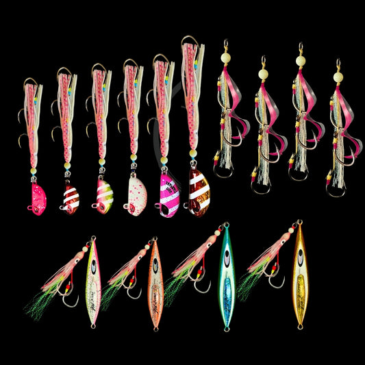 Epic Offshore Lure Pack – Red Emperor,  Coral Trout, Kingfish & Tuna