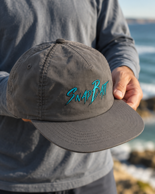 SnapBait Quick Dry Cap – Snapback Fishing Hat