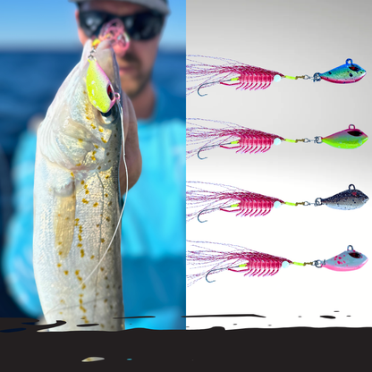 Blood Worm Hybrid Jig – KG Whiting & Flathead Lure