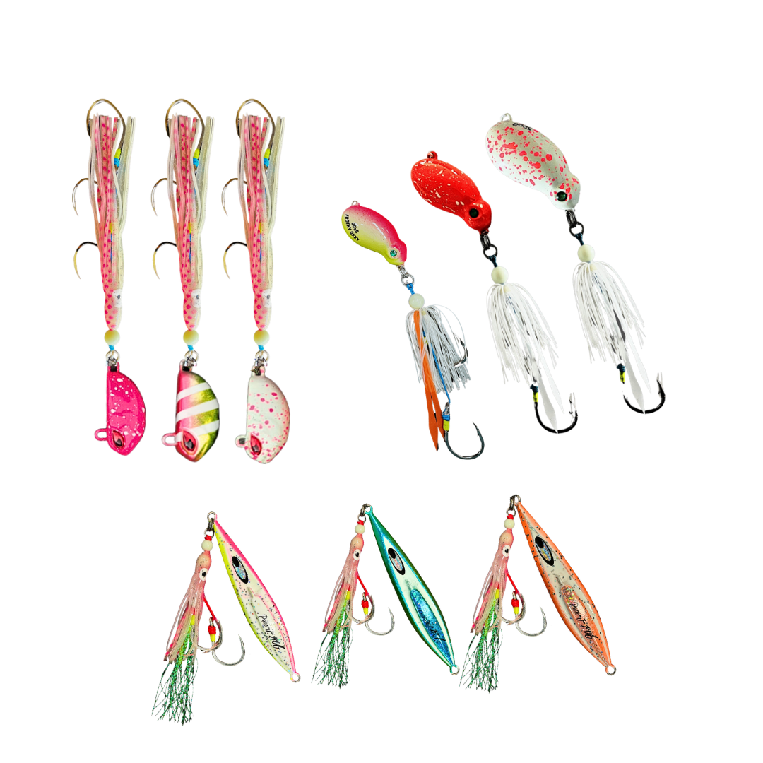3-Way Lure Pack — Coral Trout, Red Emperor, Saddletail Snapper & Pearl Perch Reef Bundle | SnapBait