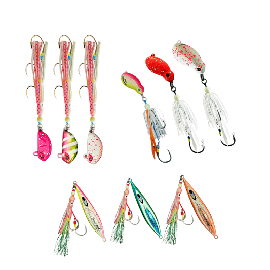 3-Way Lure Pack — Coral Trout, Red Emperor, Saddletail Snapper & Pearl Perch Reef Bundle | SnapBait