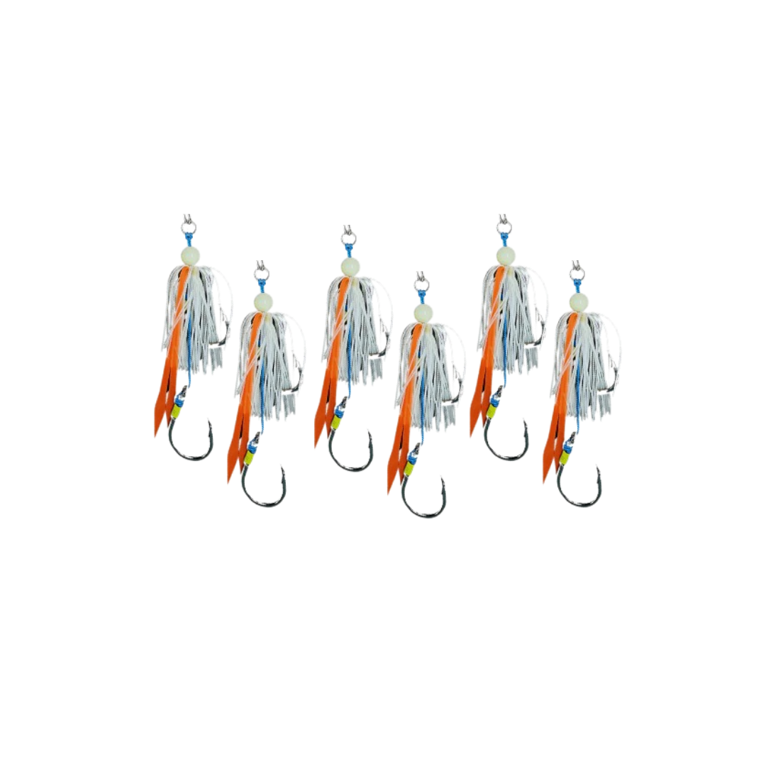 Froth Assist Hooks 3-Pack — Reef & Pelagic Jigging Assist Hooks, BKK Rigged | SnapBait