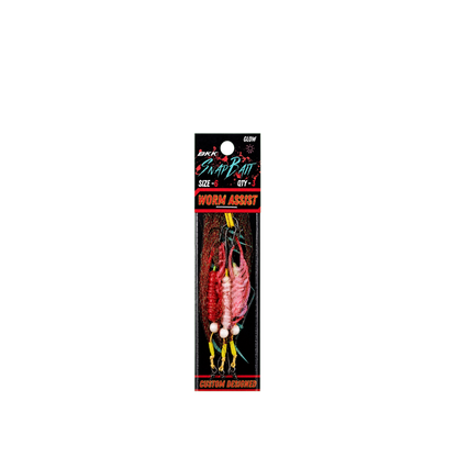Flash & Blood Worm Assist Hooks – Whiting Rigs