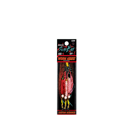 Flash & Blood Worm Assist Hooks – Whiting Rigs