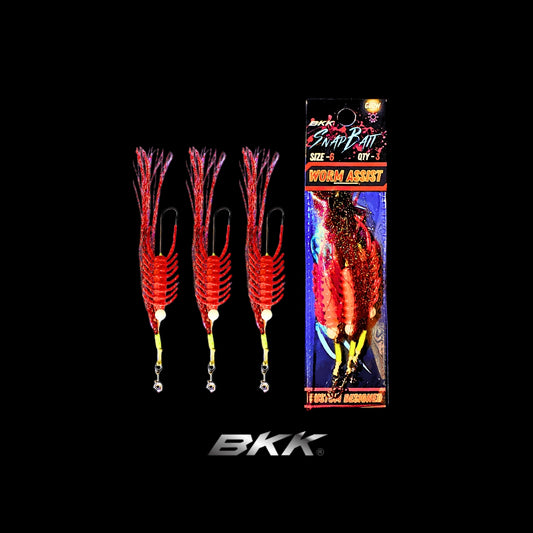 Flash & Blood Worm Assist Hooks – Whiting Rigs
