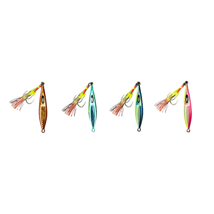 Bantam Micro Jig 4-Pack – Flathead & Whiting
