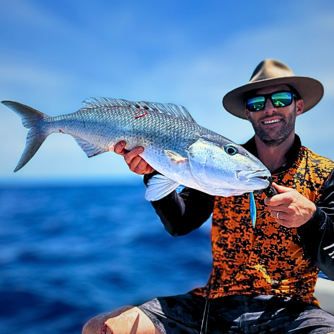 Proto-J Slow Pitch Jig – BKK Rigged Offshore & Reef – In Action Fishing Lure – SnapBait Australia