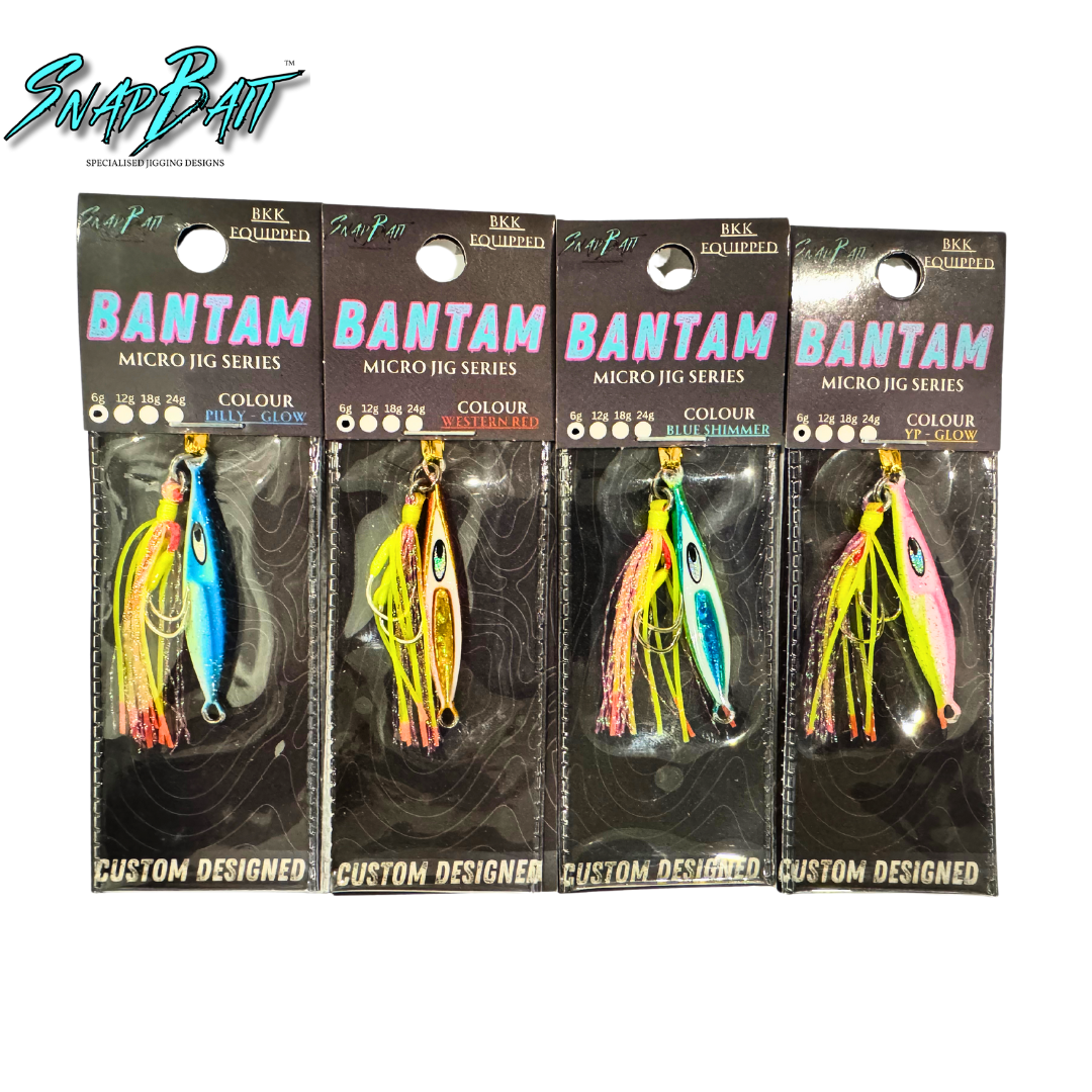 Bantam Micro Jigs – Flathead, Whiting & Bream