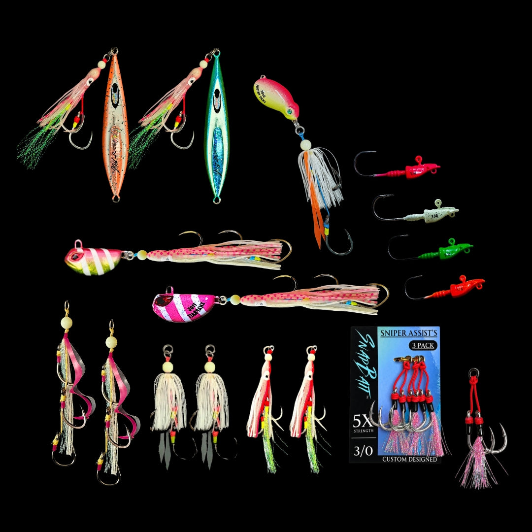 THE LOT Jig Bundle – Complete Jig Fishing Kit