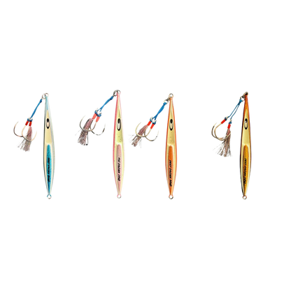 Dancer Series 4 Pack Bundle – Knife Jigs for Snapper, Trevally & Reef Fish