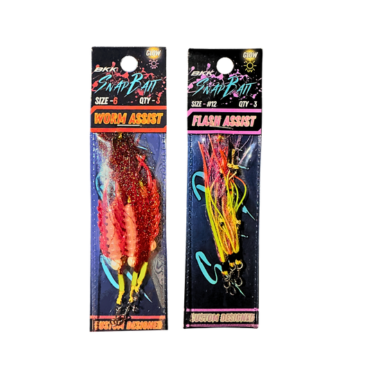 Flash Worm / Blood Worm Assists Hooks