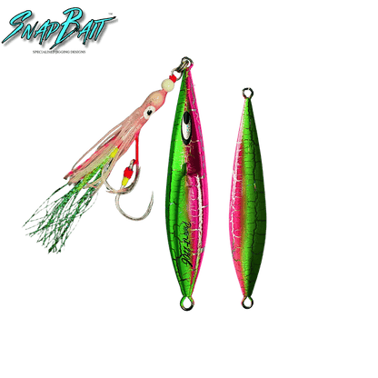 Proto-J Slow Pitch Jig – BKK Rigged Offshore & Reef – SnapBait Australia
