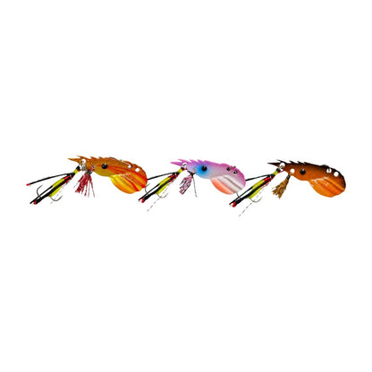 ZeroFG Prawn Vibe 3-Pack – Flathead & Whiting