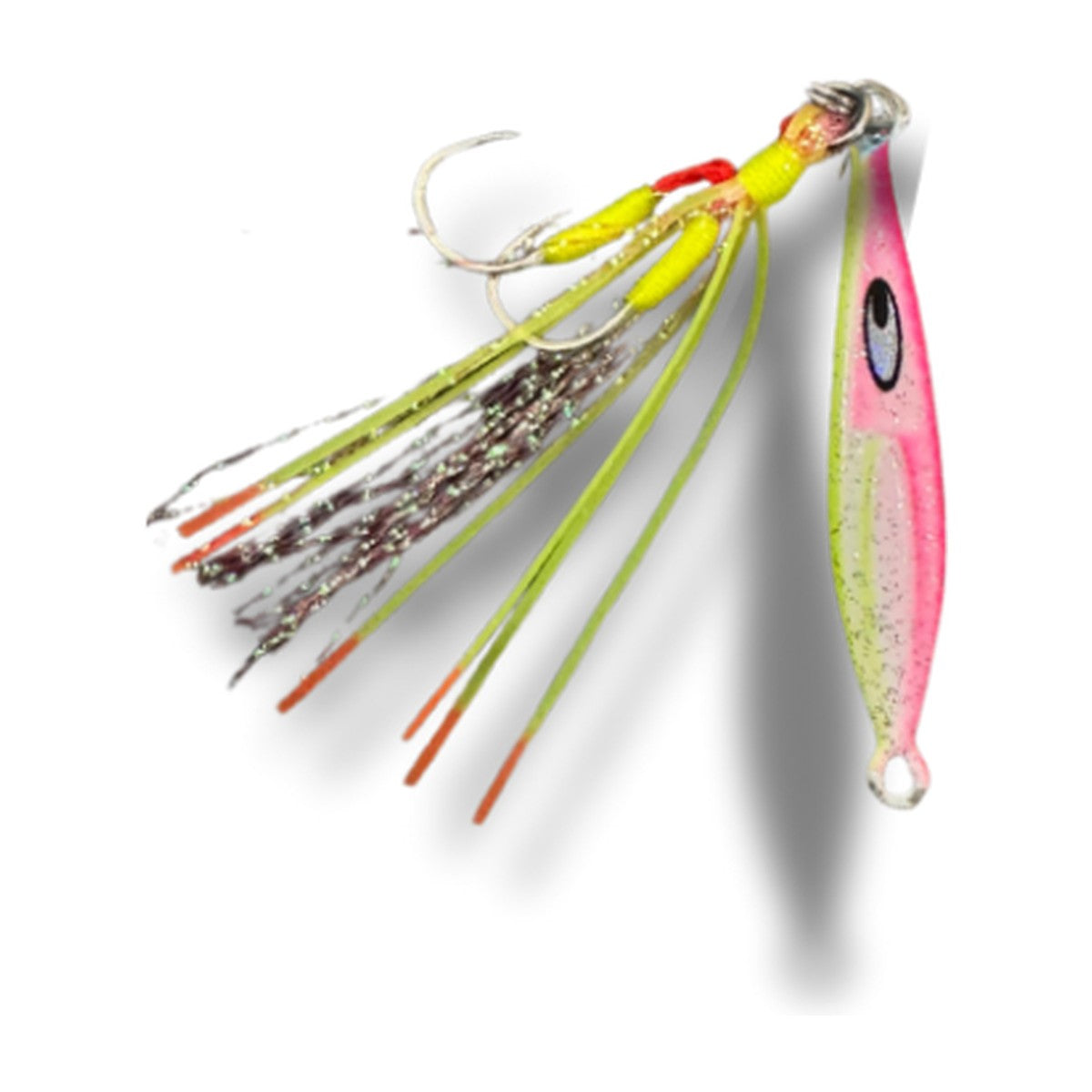 Bantam Micro Jig – Yellow/Pink