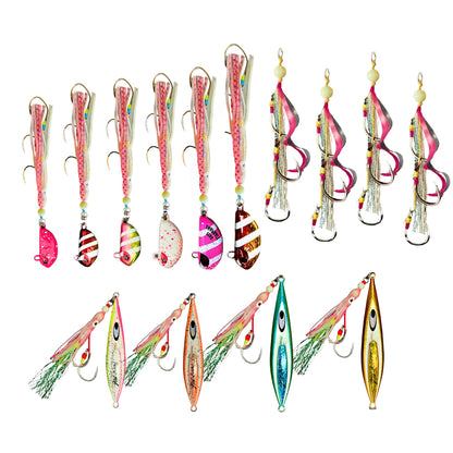 Epic Offshore Lure Pack – Red Emperor, Coral Trout, Kingfish & Tuna