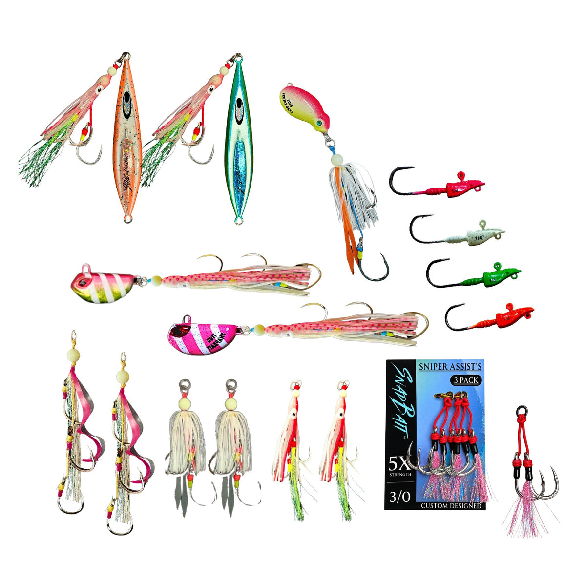 THE LOT Jig Bundle – Complete Jig Fishing Kit