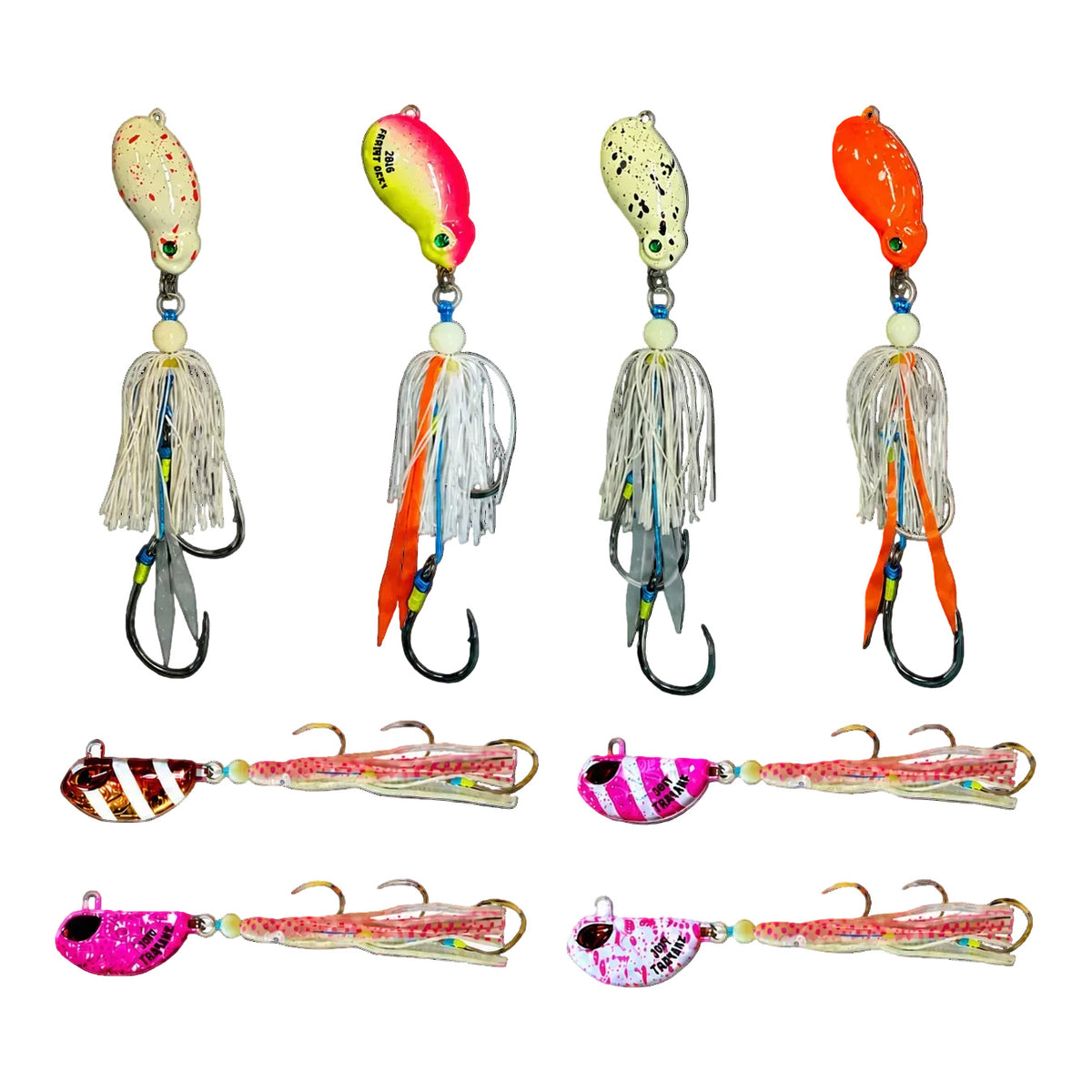 Frothy Okky + Triple Threat 8-Pack – Reef Jigs