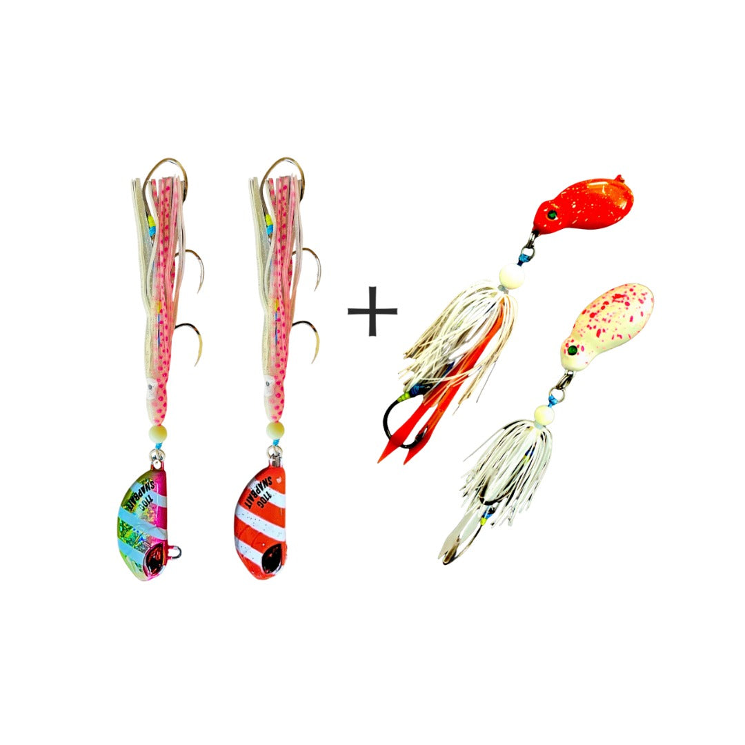 Frothy Okky + Triple Threat Combo – Reef Lure Bundle