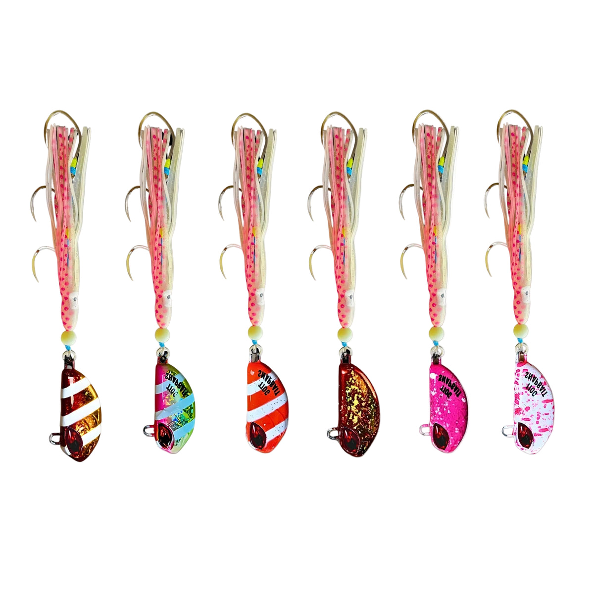Triple Threat Hybrid Jigs 6-Pack – Snapper & Coral Trout