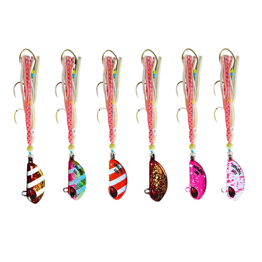 Triple Threat Hybrid Jigs 6-Pack – Snapper & Coral Trout