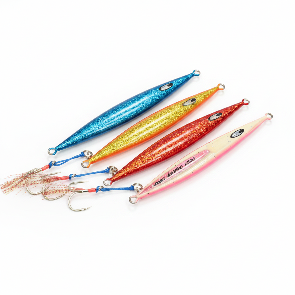 Dancer Series 4 Pack Bundle – Knife Jigs for Snapper, Trevally & Reef Fish